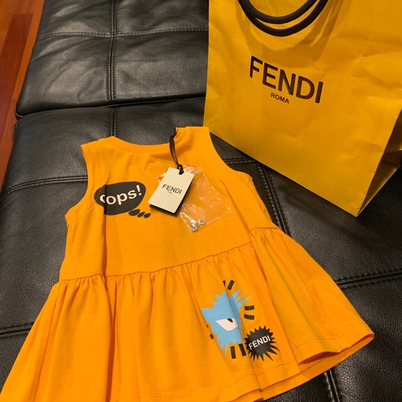 Little girls Fendi dress - Picture 5 of 5
